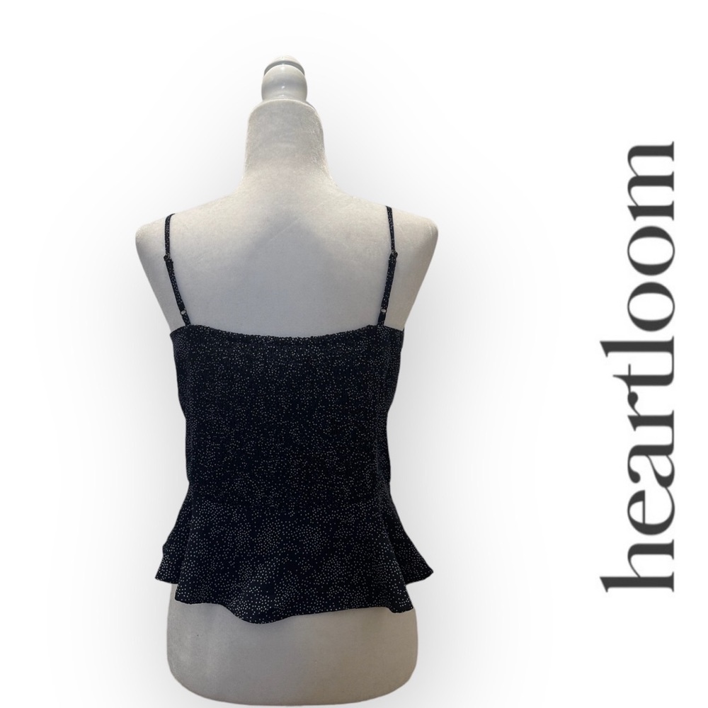 Heartloom Peplum Top in Navy, Size S, MSRP $40 - Picture 4 of 5